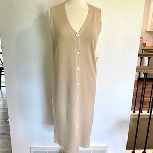 Cyrus Long Sweater Button Up Vest - NWT 🏷